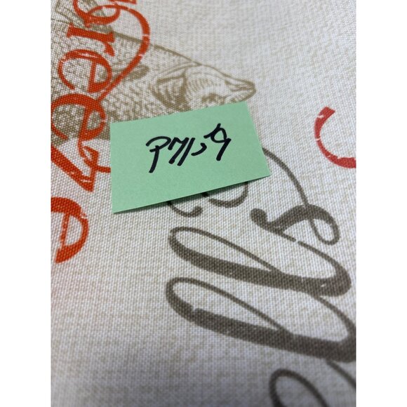 Better Homes & Gardens Coastal Beach Themed Fabric 1 yard + 29” x 56” Cotton Ble - Picture 6 of 6